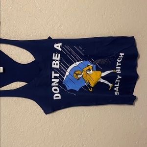 Graphics tank top. SizeM